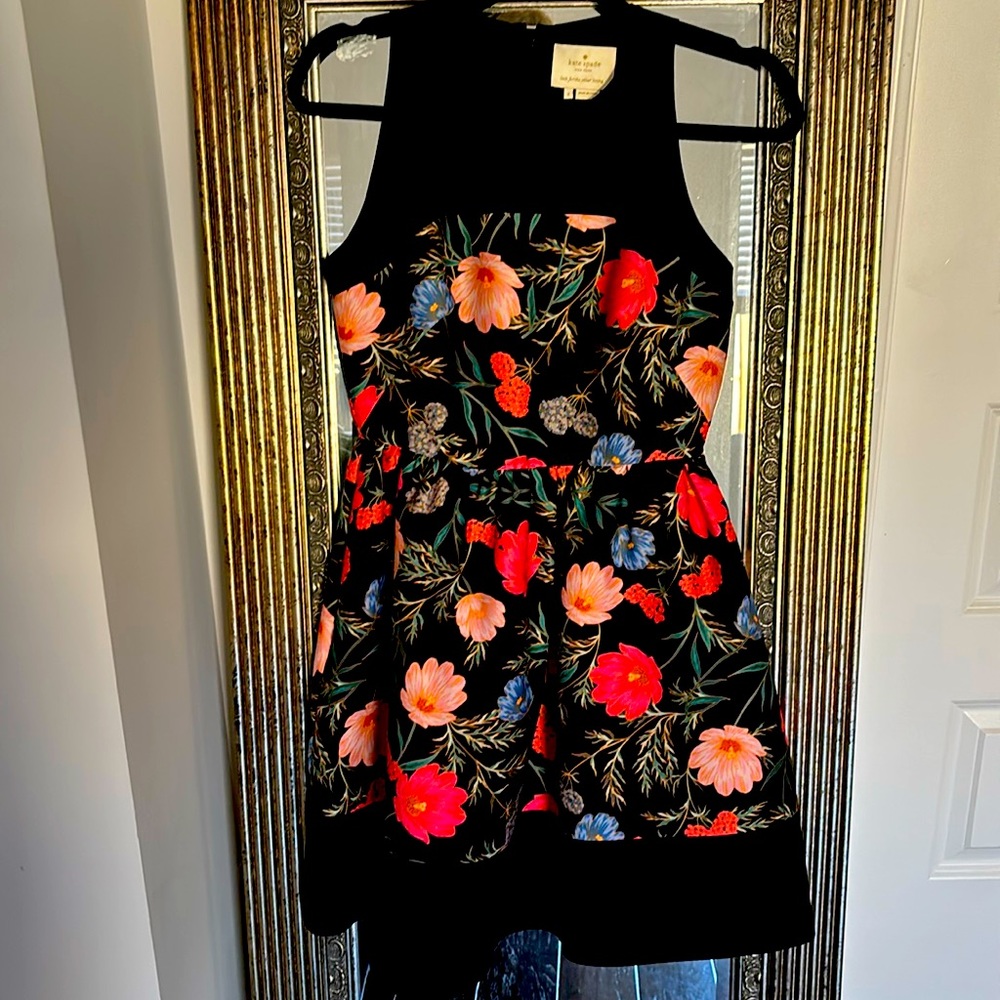 Kate spade like new floral dress!